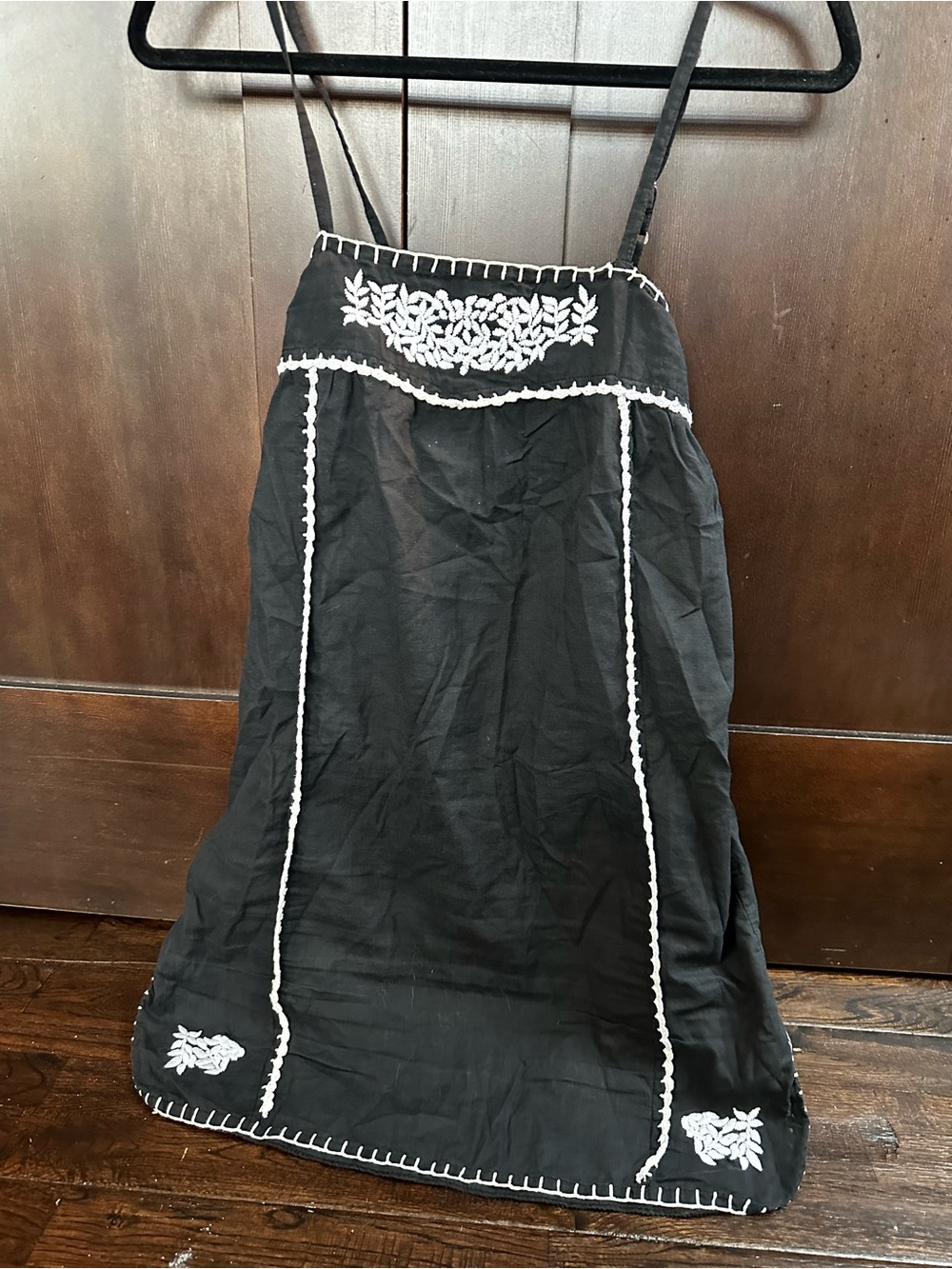 Vintage Angie black and white dress
